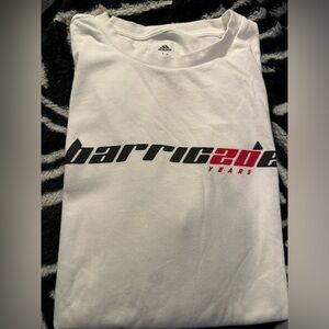 Adidas White Aeroready Barricade Tennis Shirt